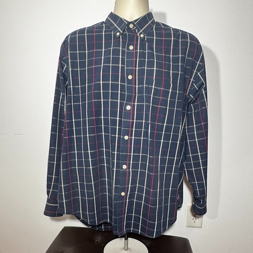 Puritan Plain Men's Long Sleeve Shirt - Large (42/44)